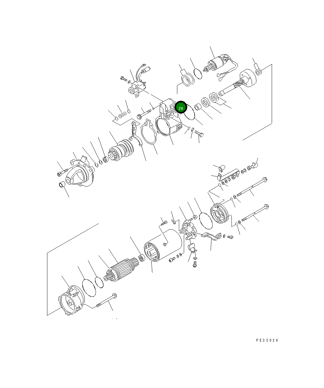 Кольцо уплотнительное (O-Ring) SD6414-042-70 Komatsu