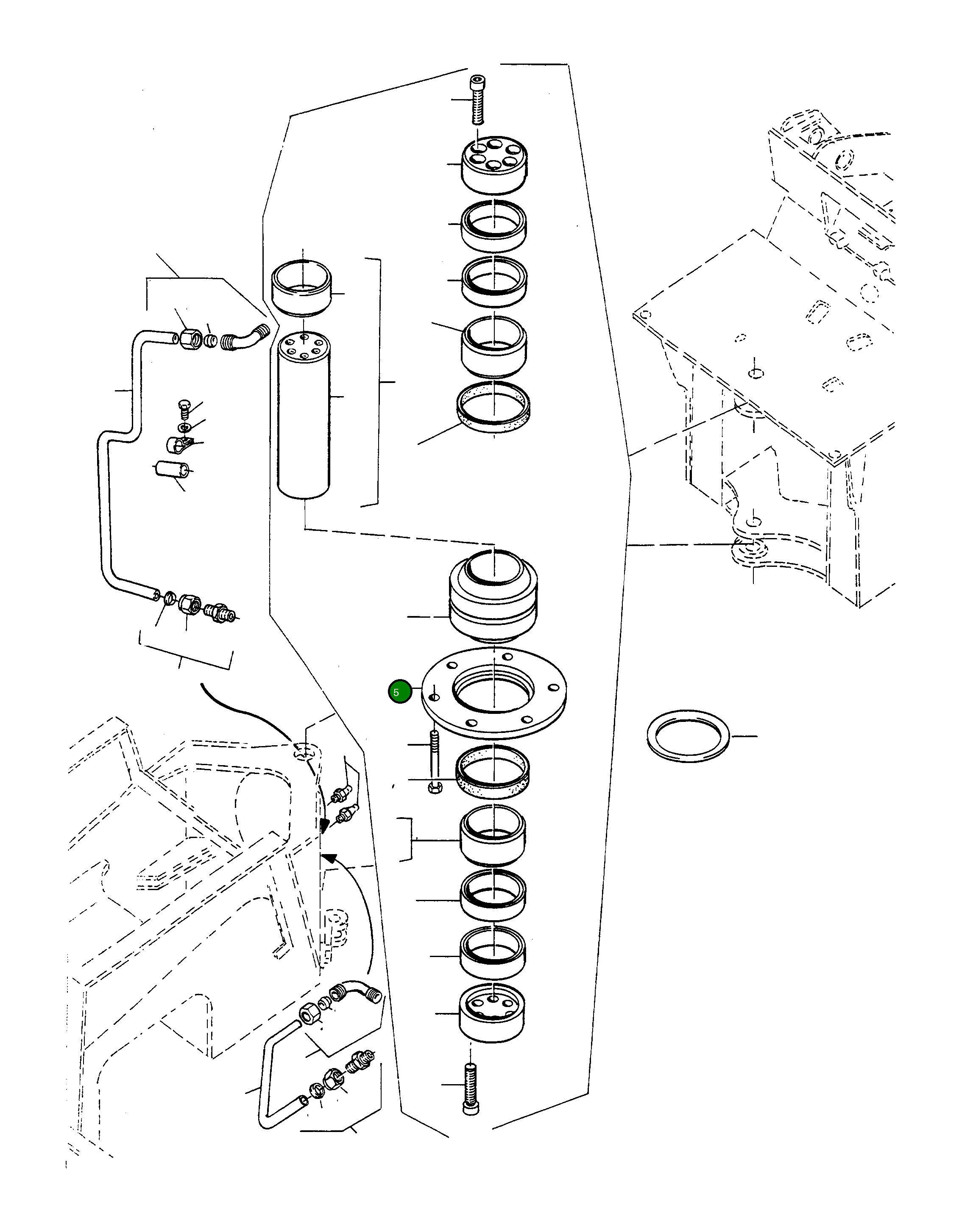 Крышка 4215727M1 Komatsu