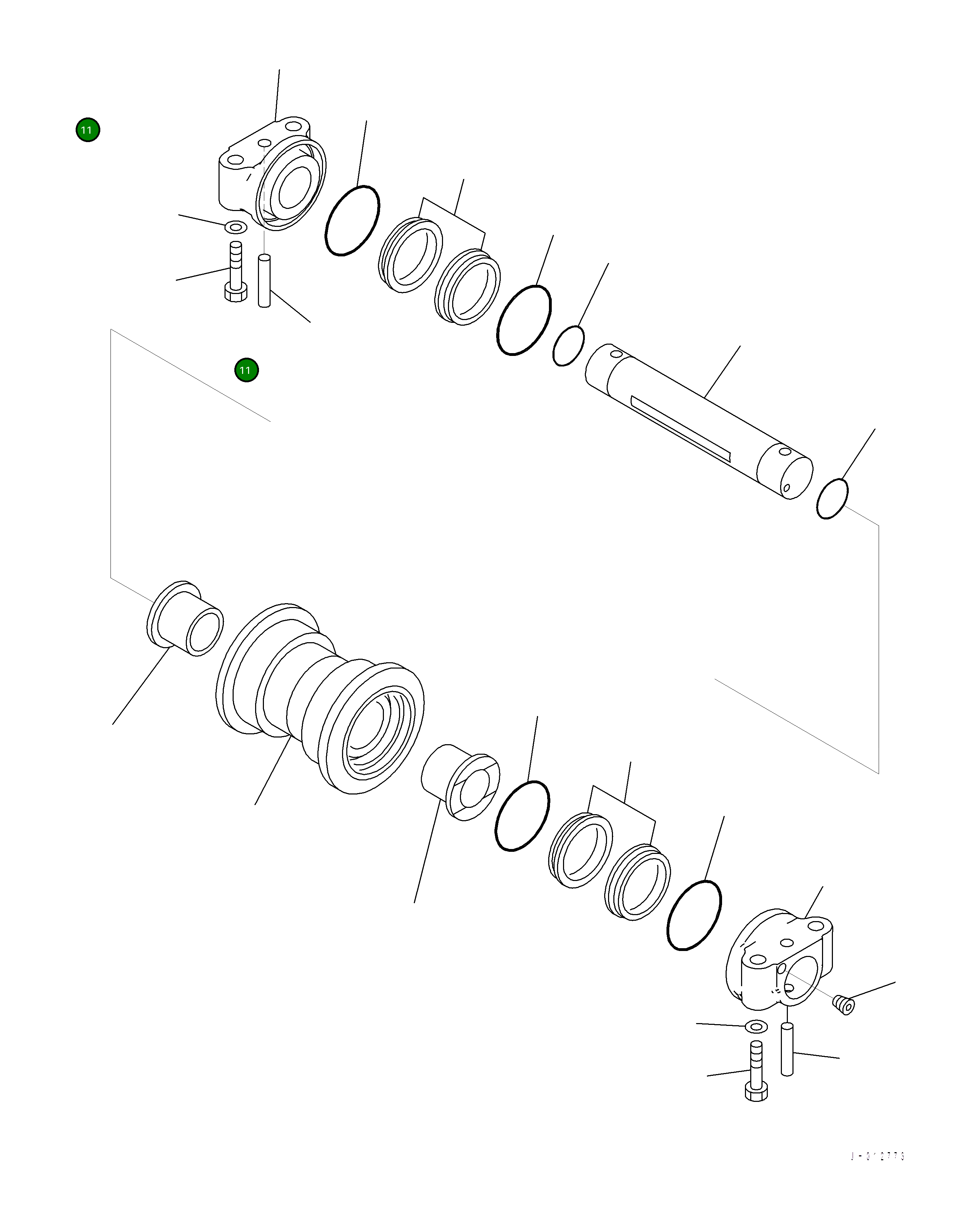 Болт 207-30-56191 Komatsu
