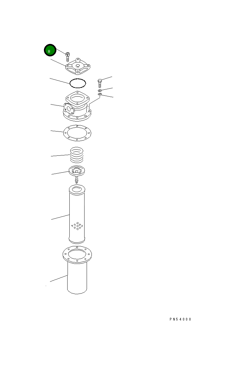 Болт 26A-60-16690 Komatsu