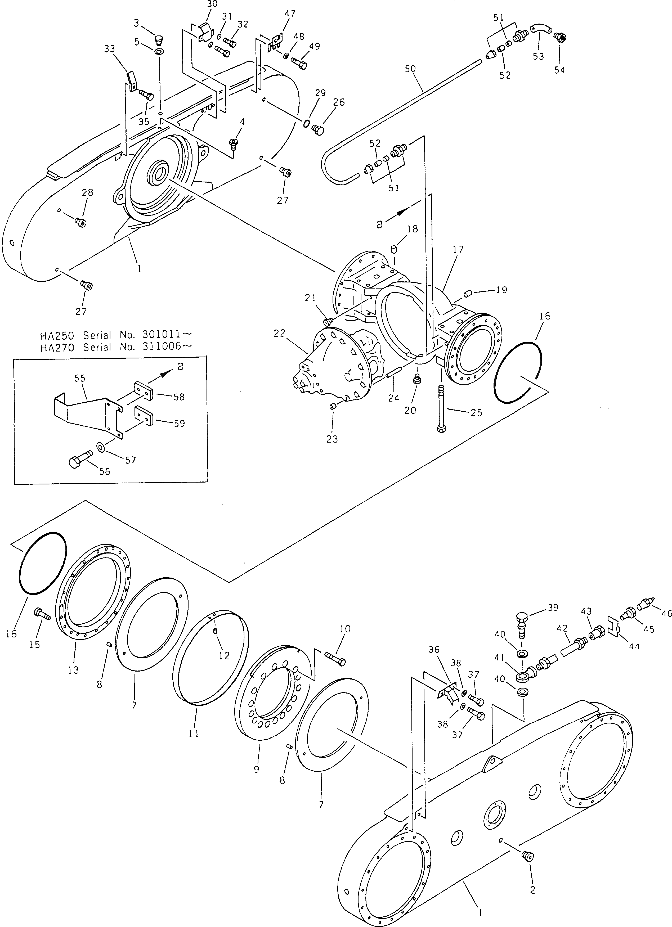 Болт BW053630 Komatsu