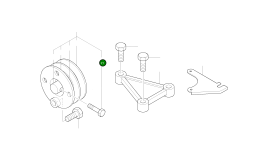 Болт 894400-0340 Komatsu