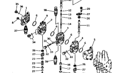 Шпилька NAE51413047120 Komatsu