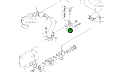 Крышка 6675-11-4950 Komatsu