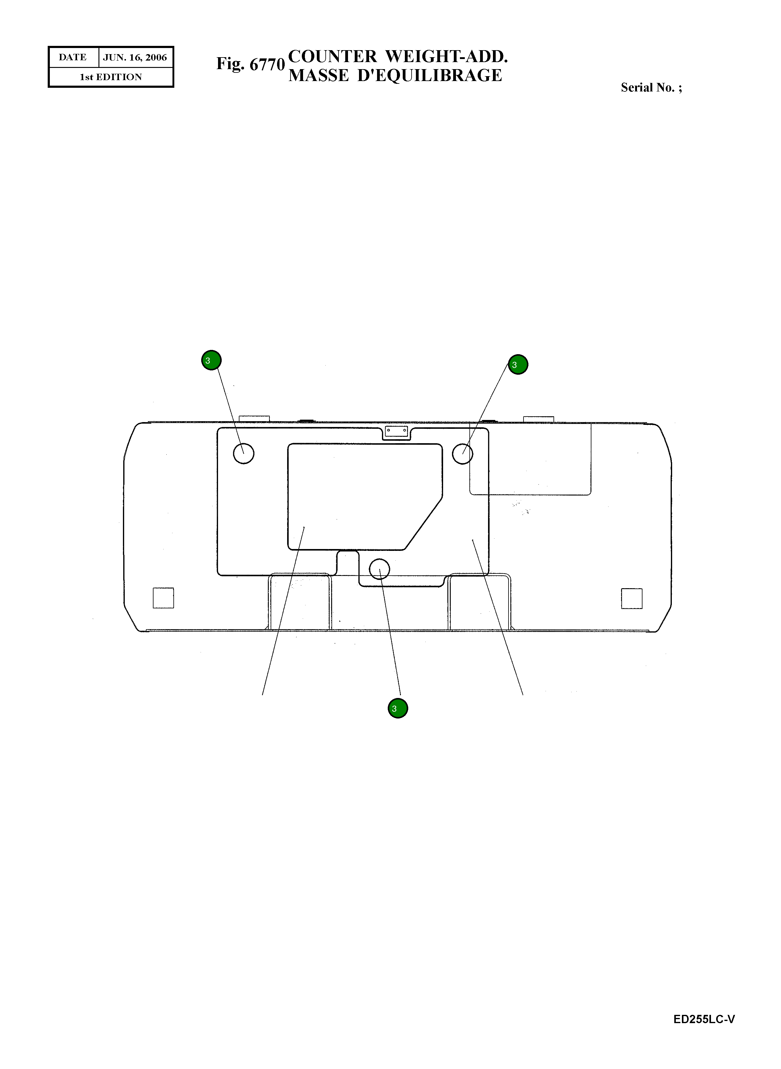 Болт S0527461 Komatsu