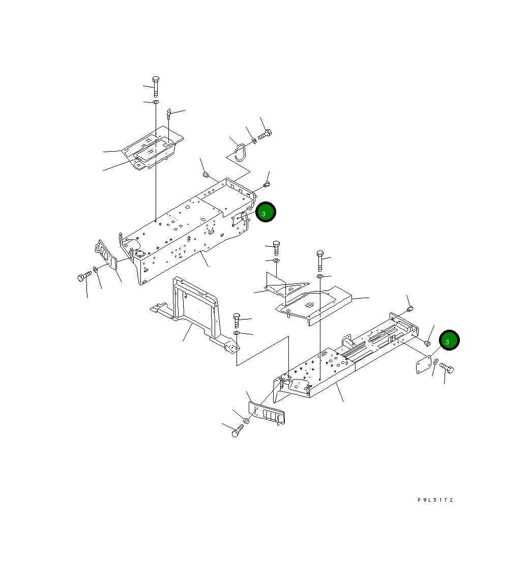 Крышка 175-54-22420  Komatsu