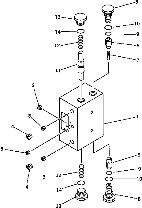 Кольцо уплотнительное (O-Ring) 418-64-15560  Komatsu