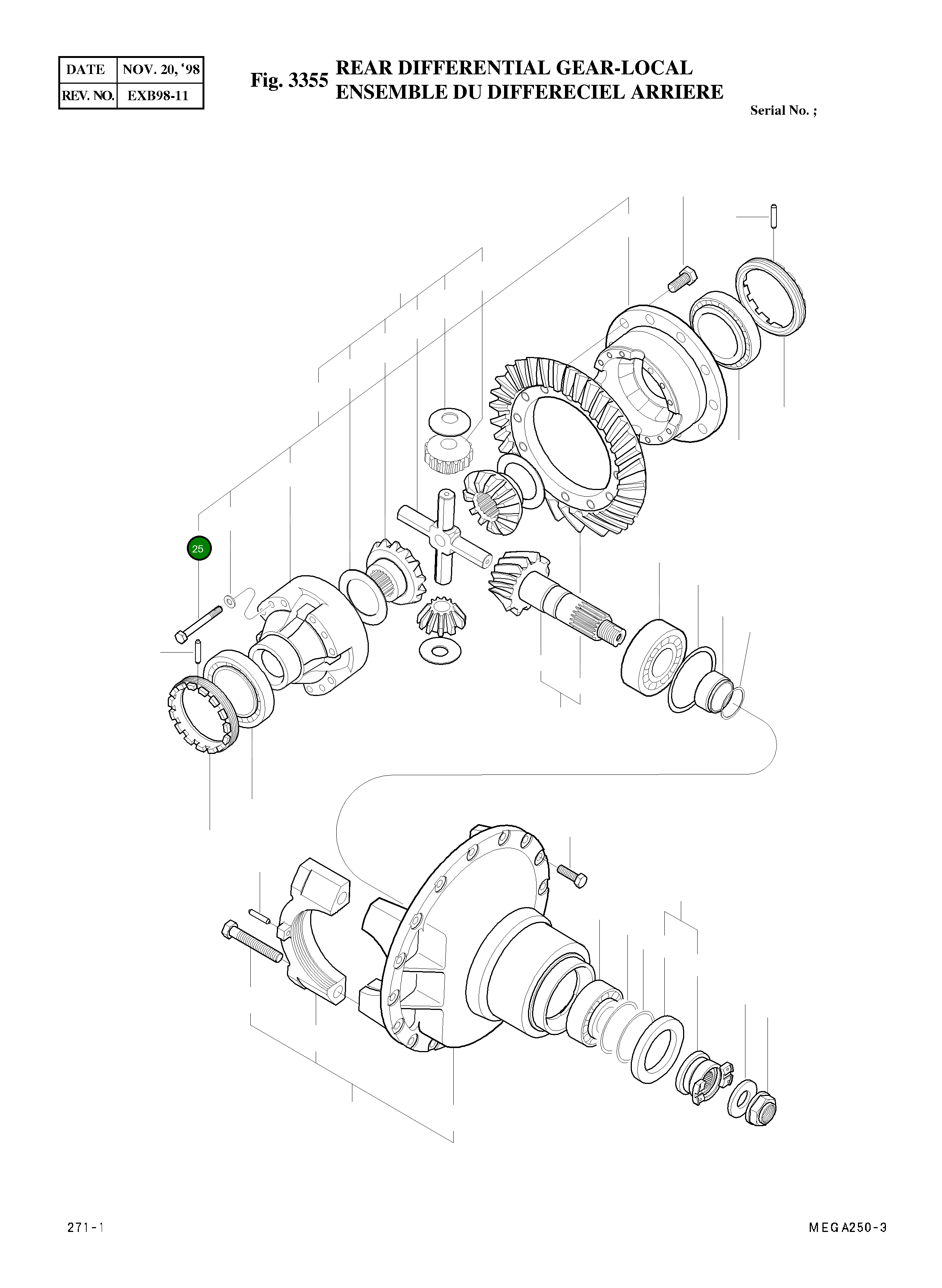 Болт 4120-7065 Komatsu