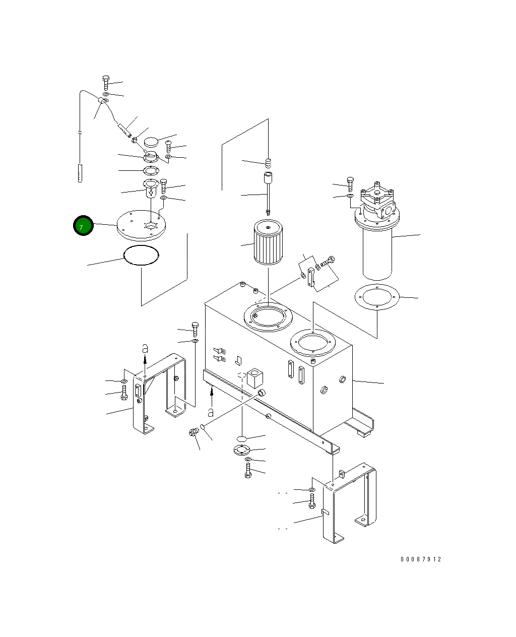Крышка 235-60-33770 Komatsu