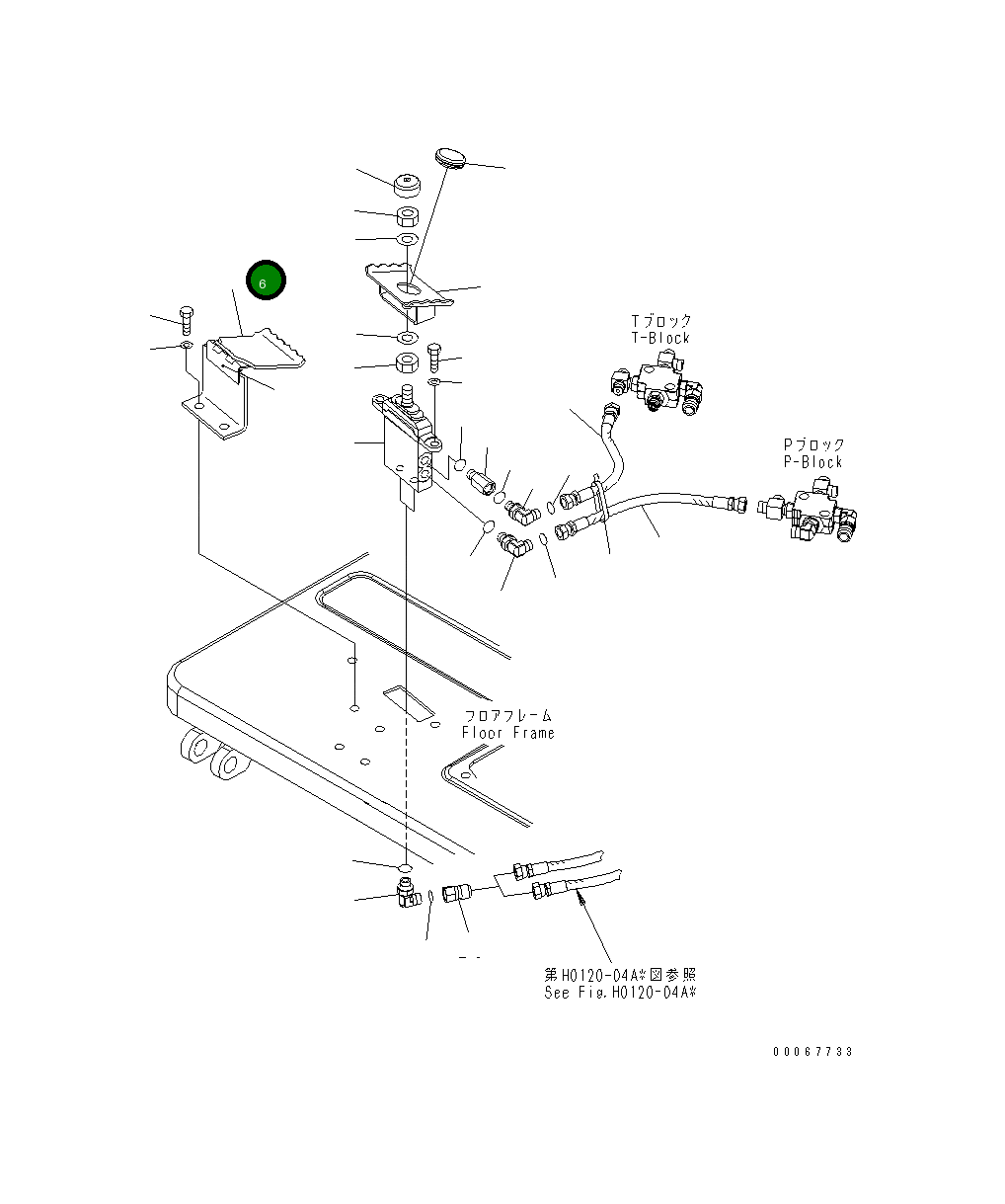 Крышка 22M-43-21351 Komatsu