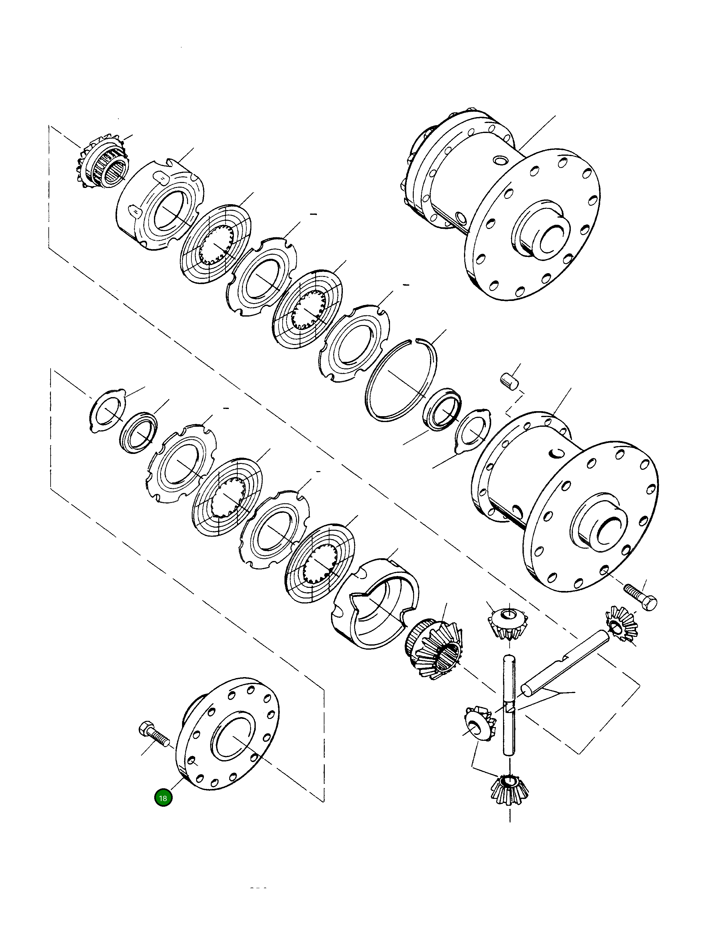 Крышка 3232282M1 Komatsu