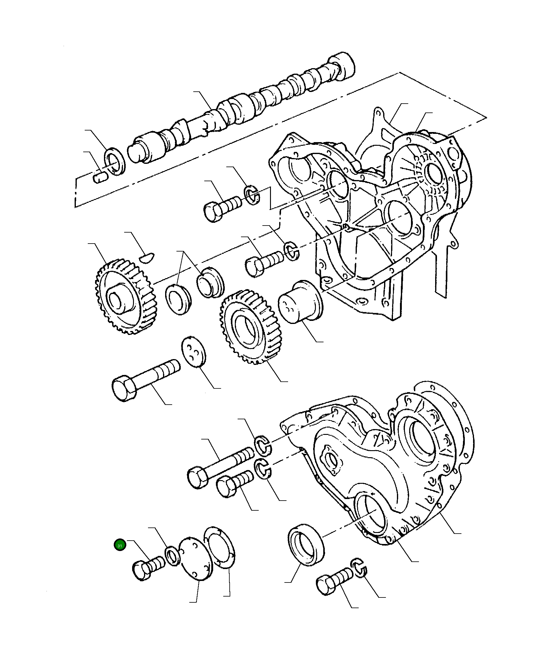 Болт PK2183203  Komatsu