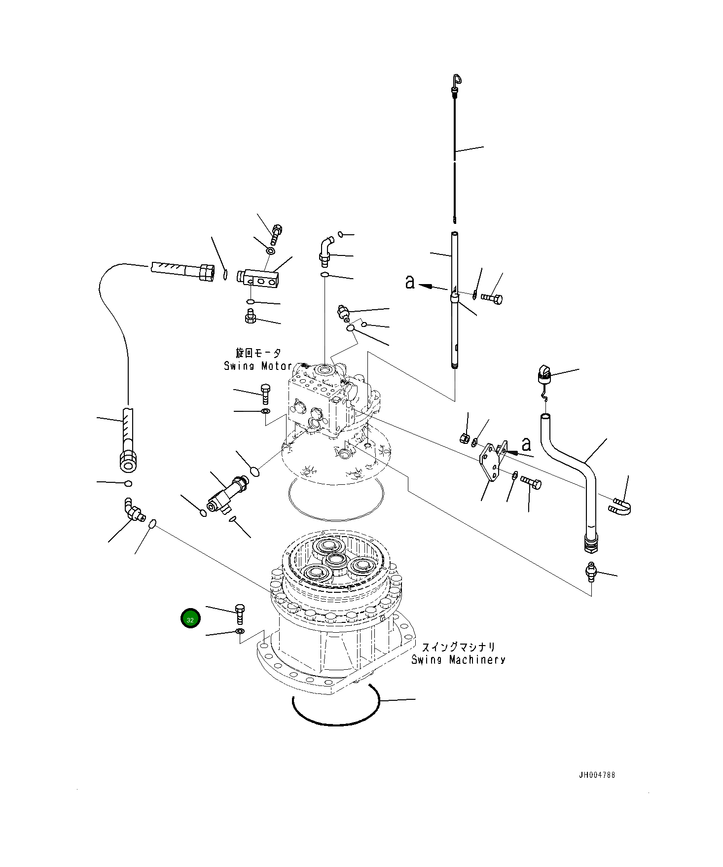 Болт 0101082060 Komatsu