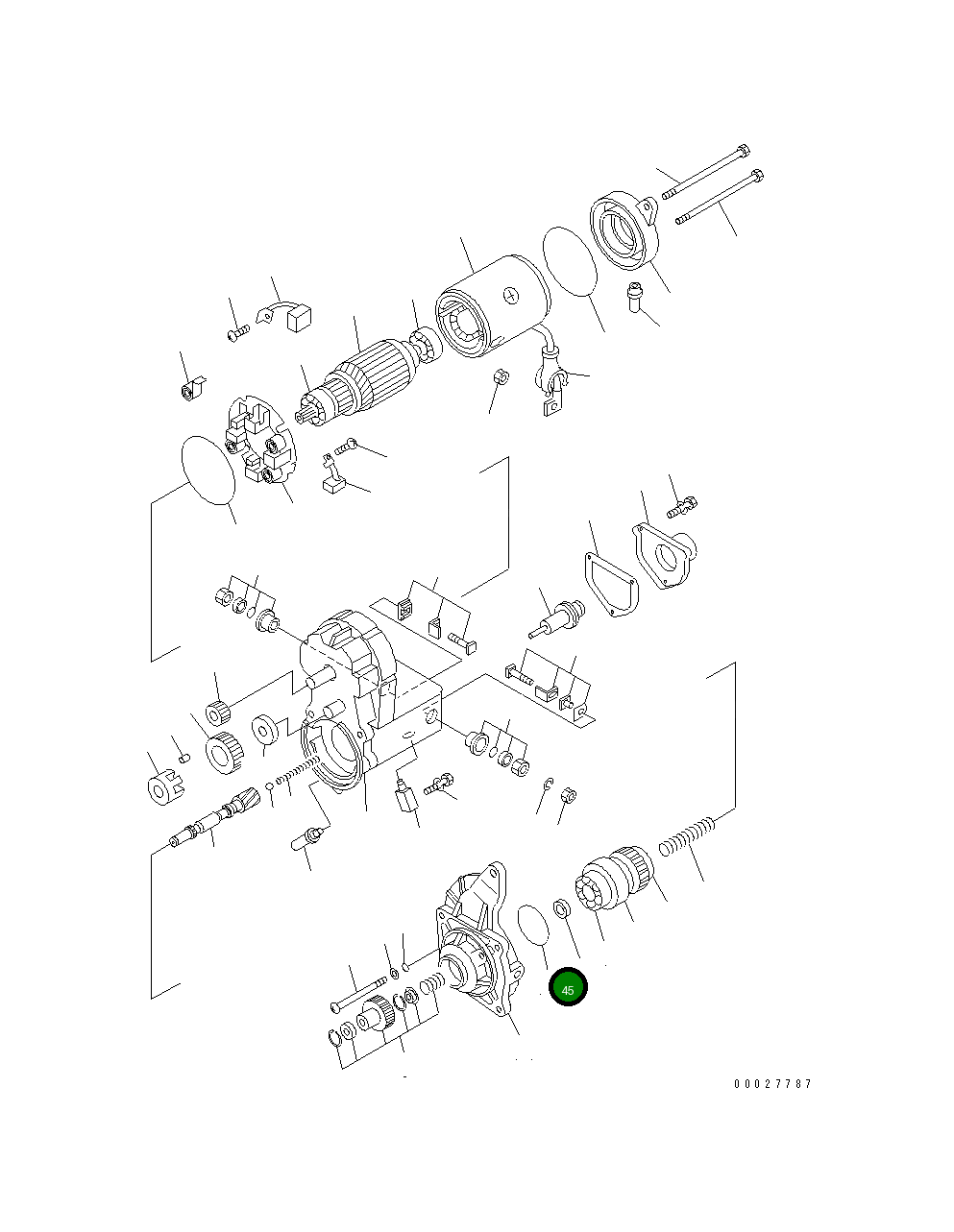Кольцо уплотнительное (O-Ring) ND90801-20470 Komatsu