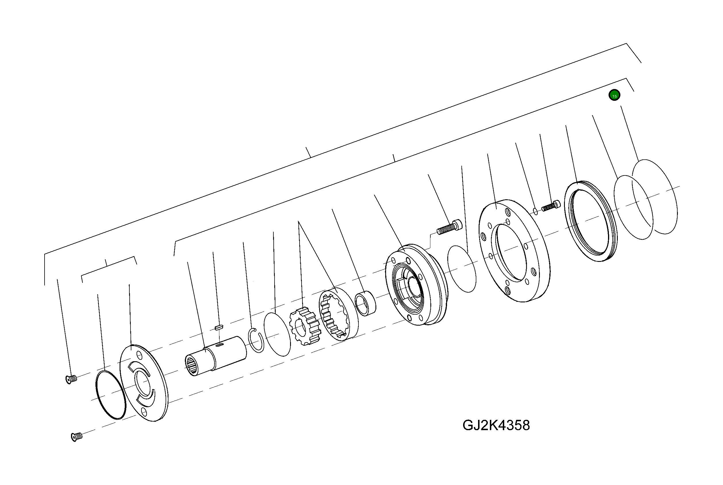 Кольцо уплотнительное (O-Ring) 42R-17-H0P98  Komatsu