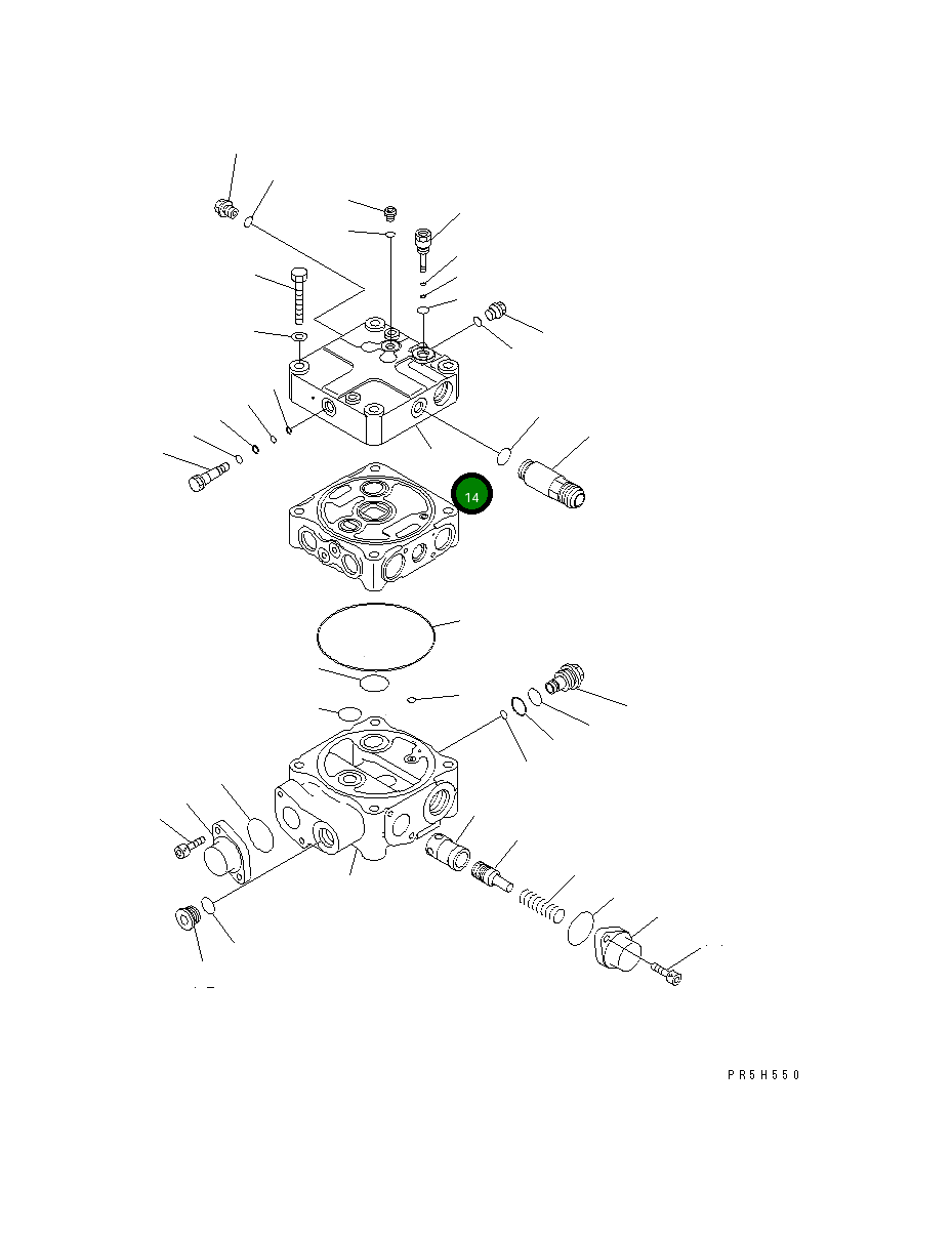 Крышка 723-56-11230 Komatsu