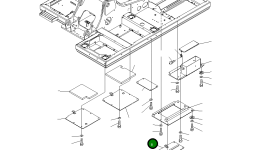 Крышка 20Y-54-62510 Komatsu