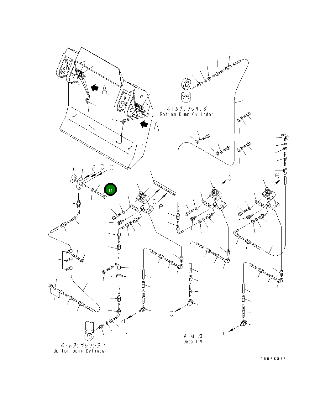Болт DM30860499 Komatsu