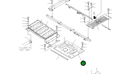 Крышка 20Y-54-75240 Komatsu