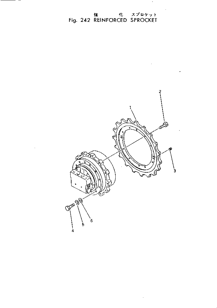 Болт 01437-01425 Komatsu