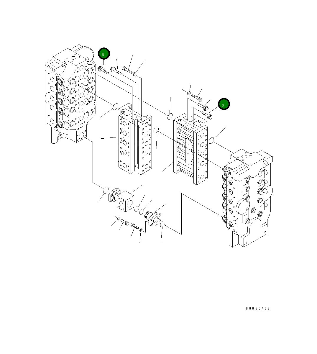 Болт 01437-01445 Komatsu