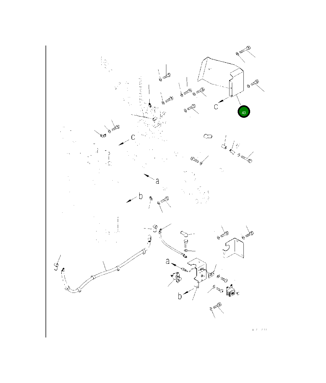Крышка 2A5-06-15140 Komatsu