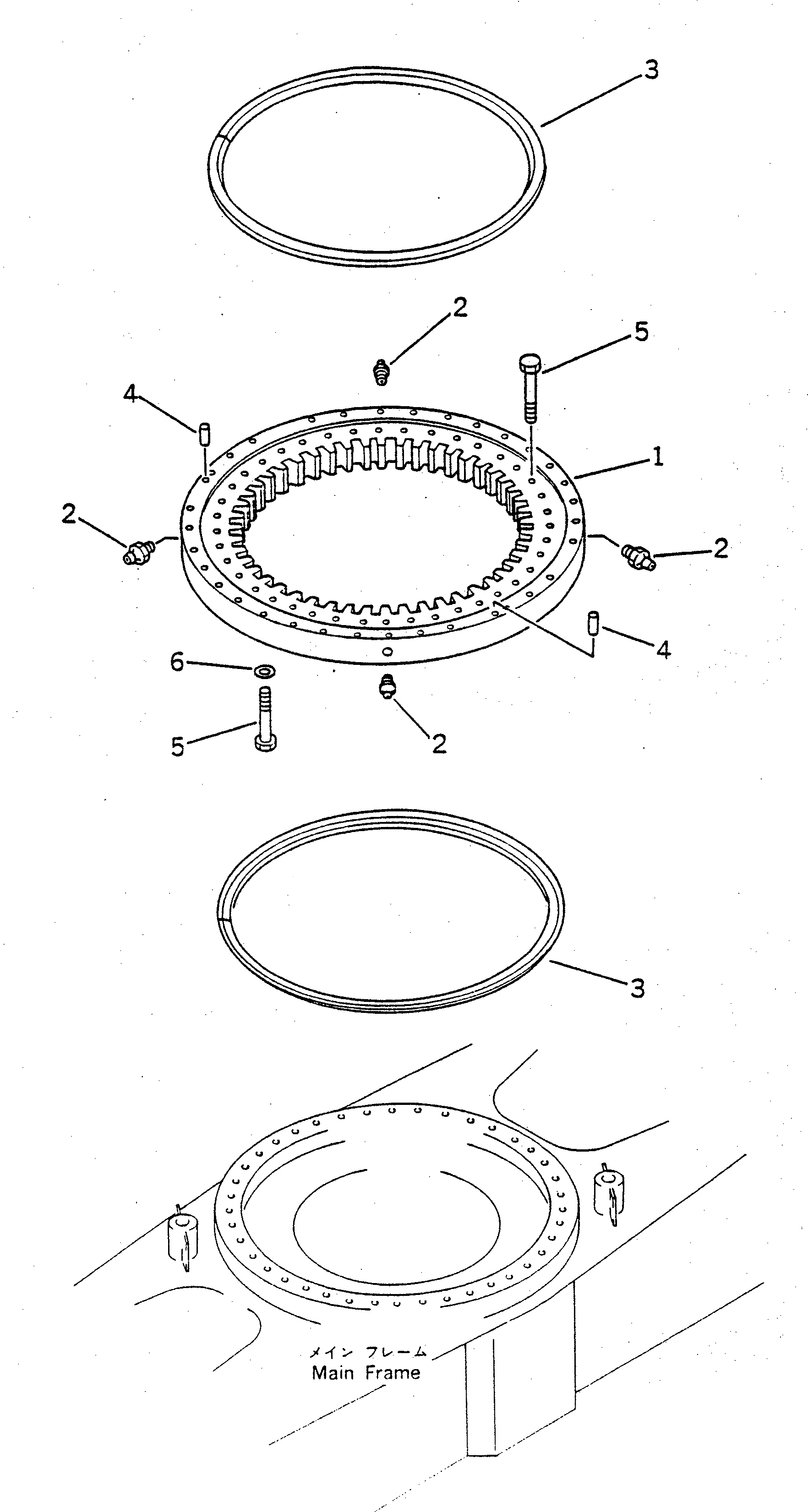 Болт 01019-32425 Komatsu