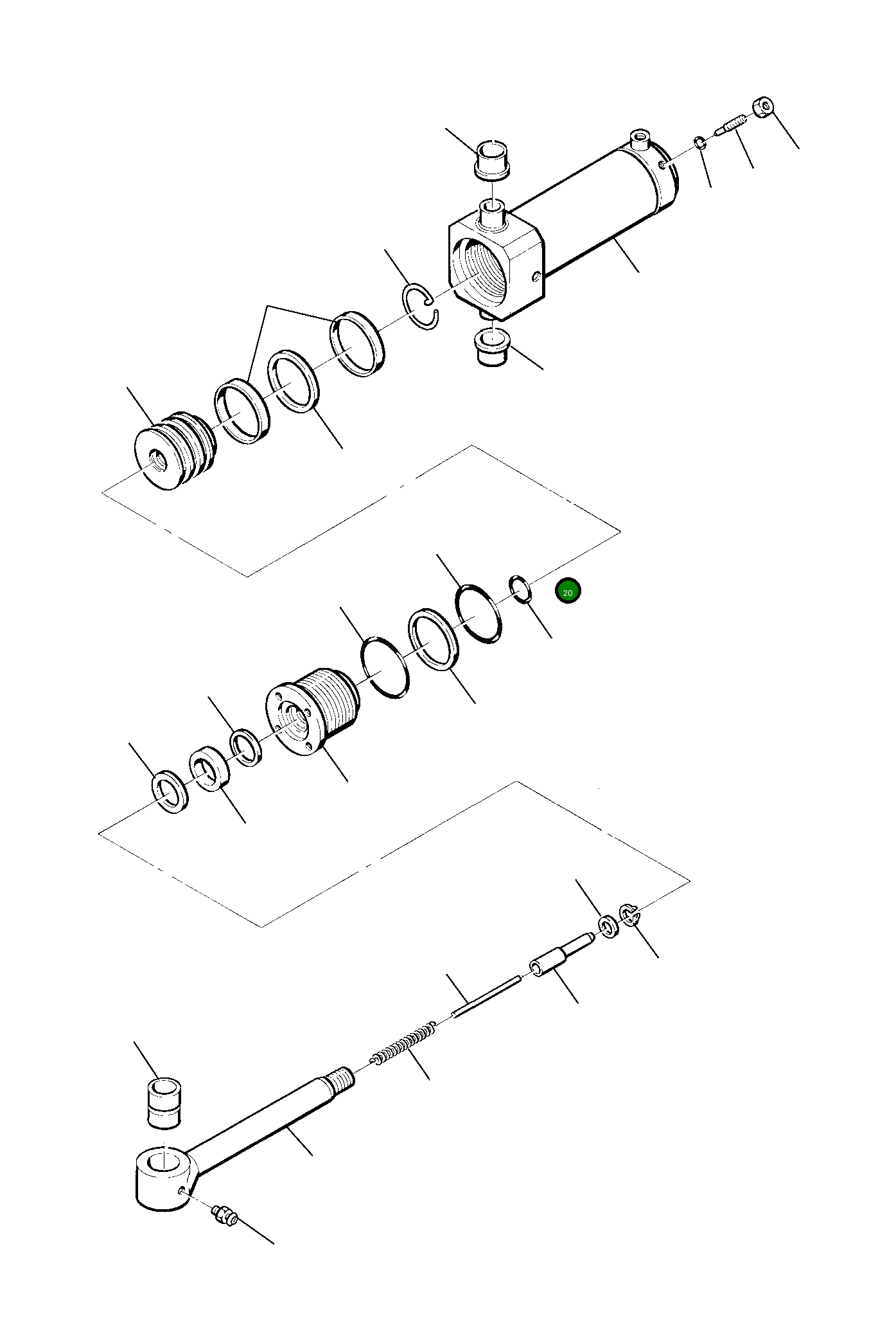 Кольцо уплотнительное (O-Ring) 855021340  Komatsu