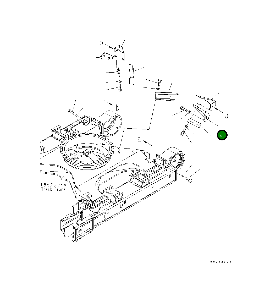 Крышка 207-30-82780 Komatsu