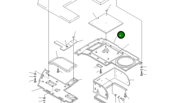 Крышка 176-911-2683 Komatsu