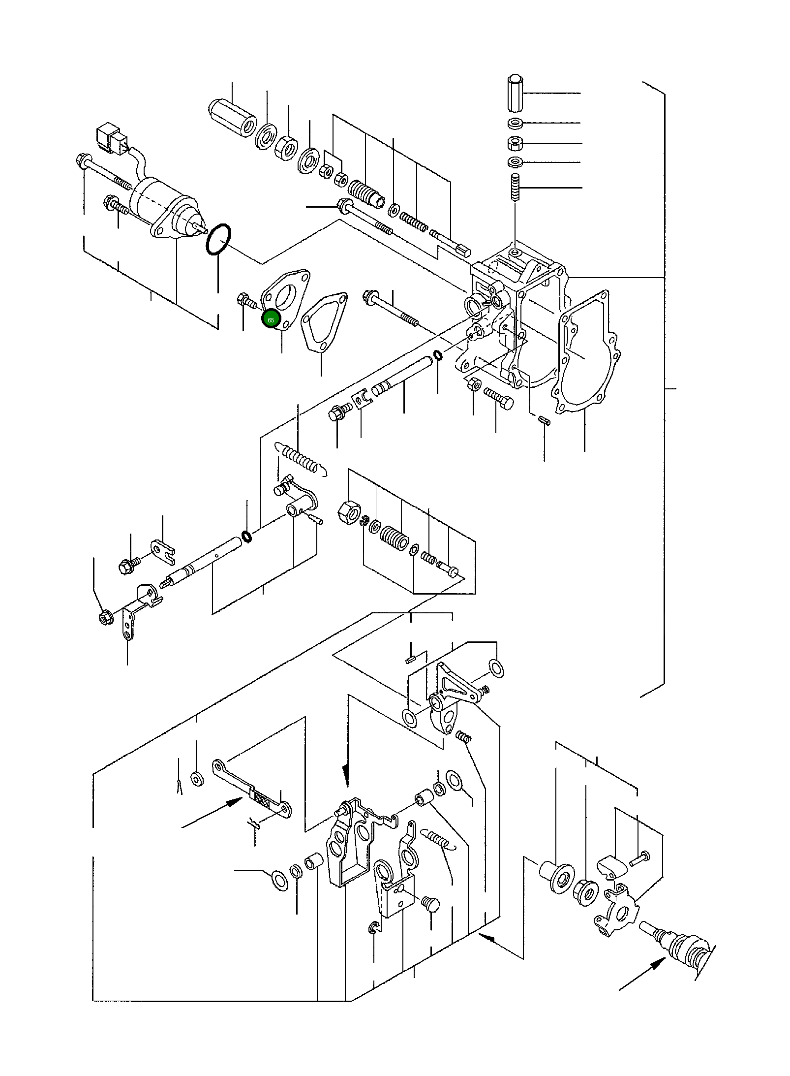 Кольцо уплотнительное (O-Ring) YM2158552-61900 Komatsu
