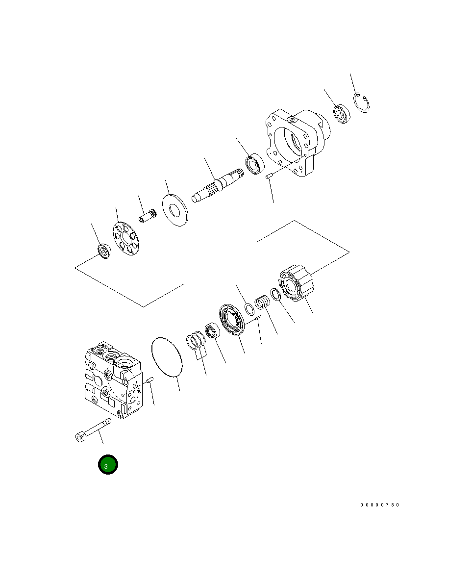 Болт 01010-81070 Komatsu
