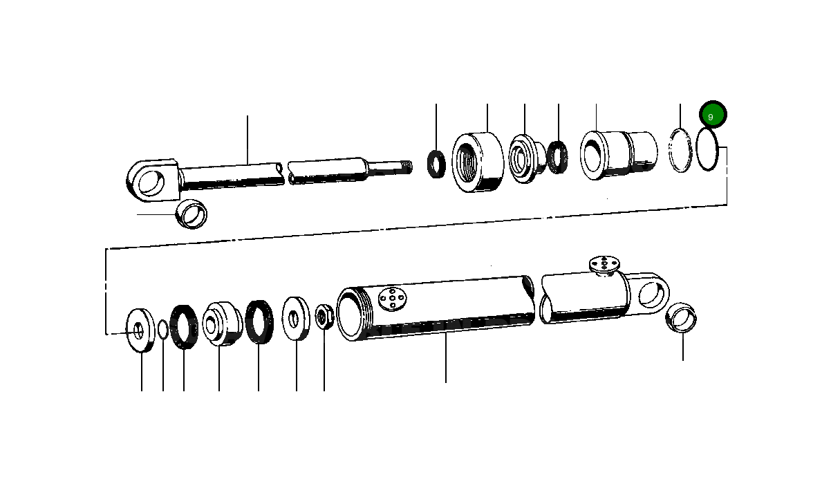 Кольцо уплотнительное (O-Ring) 27 856 Komatsu