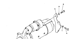 Кронштейн 6691-24-6360 Komatsu