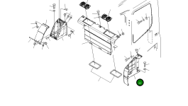 Крышка 208-53-12730 Komatsu