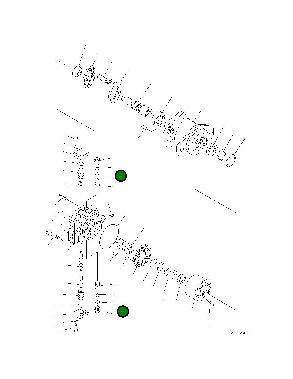 Кольцо уплотнительное (O-Ring) 07002-12434 Komatsu