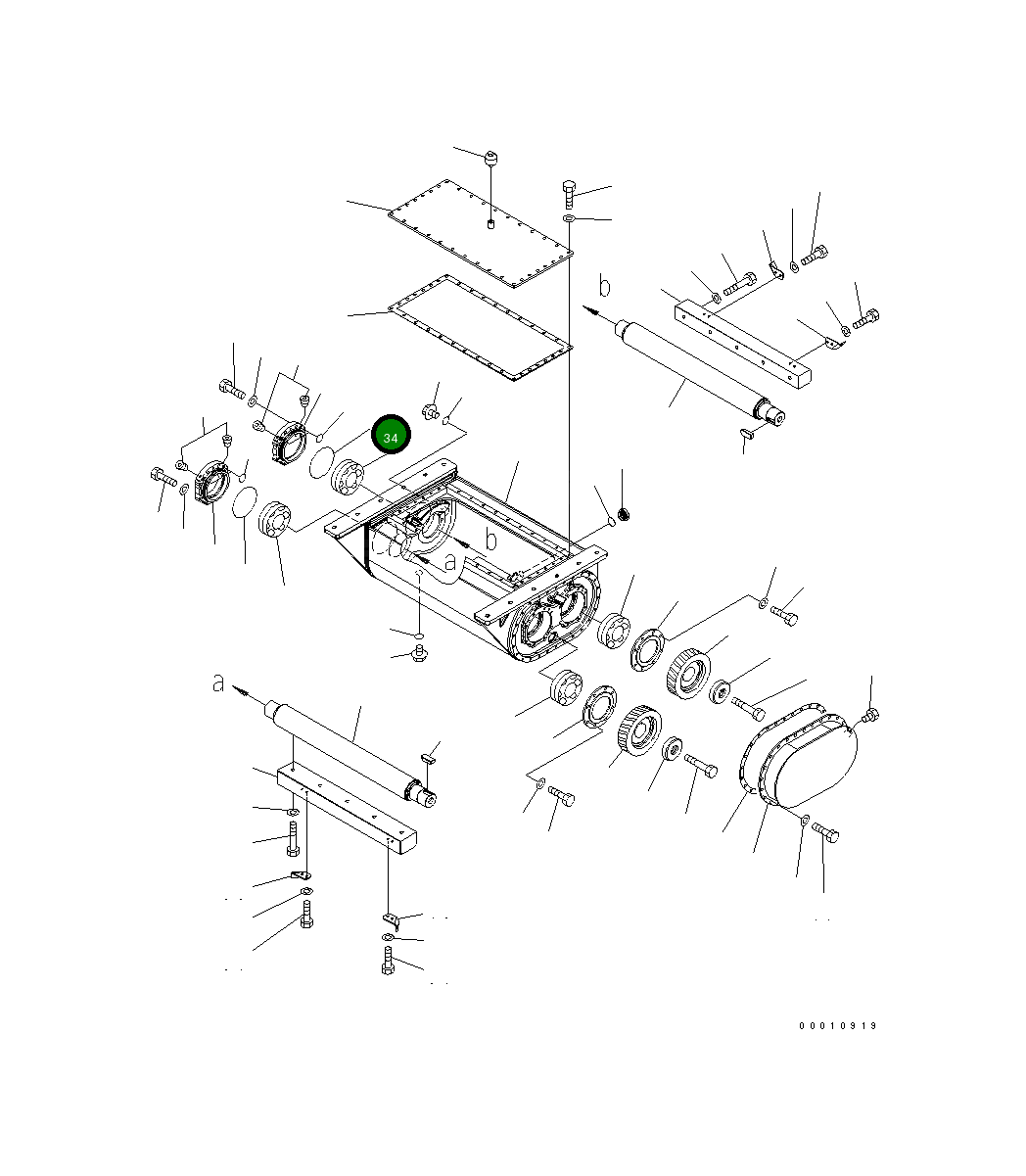Кольцо уплотнительное (O-Ring) 07000-A5165 Komatsu