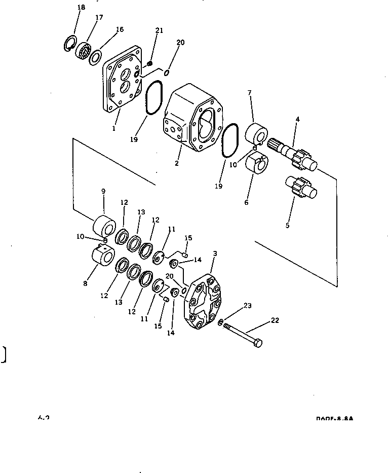 Болт 01011-51250 Komatsu