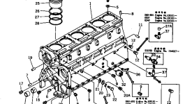 Кольцо уплотнительное (O-Ring) 6610-21-2250 Komatsu