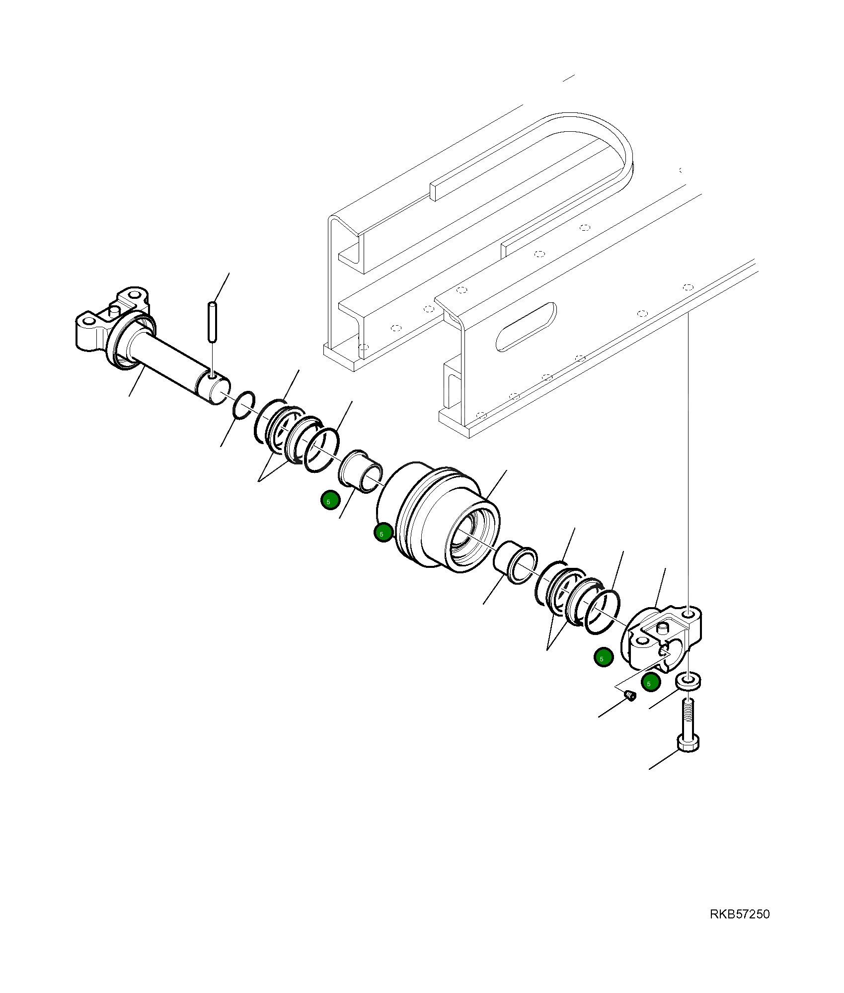 Кольцо уплотнительное (O-Ring) 201-30-73480 Komatsu