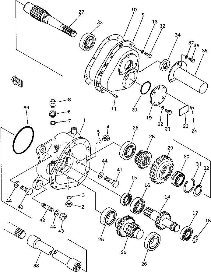 Кольцо уплотнительное (O-Ring) 07000-65170  Komatsu