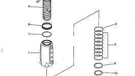Вал 703-05-92160 Komatsu