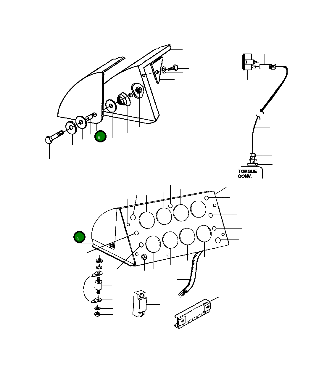 Крышка 62 938  Komatsu