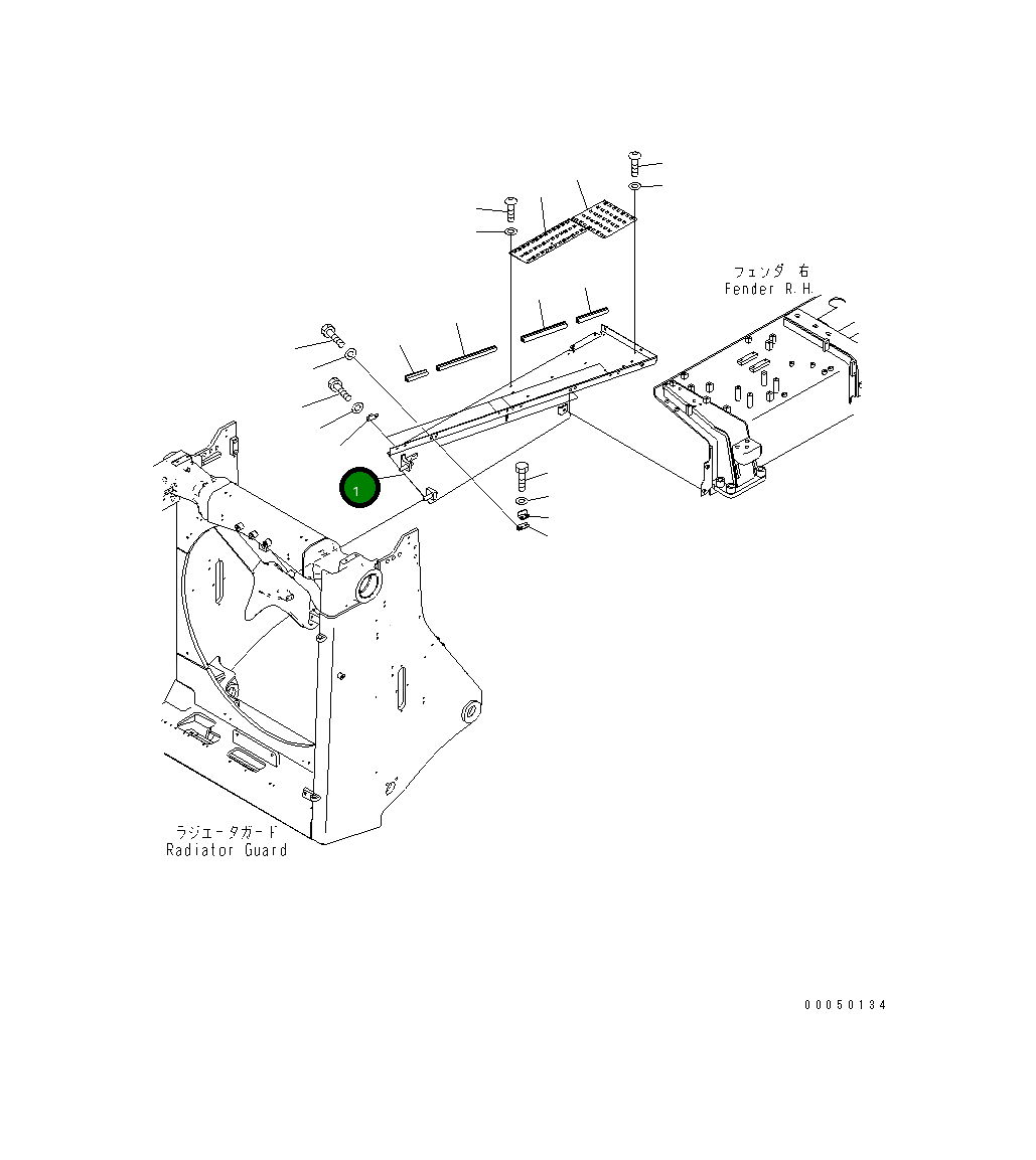 Крышка 195-54-81722 Komatsu