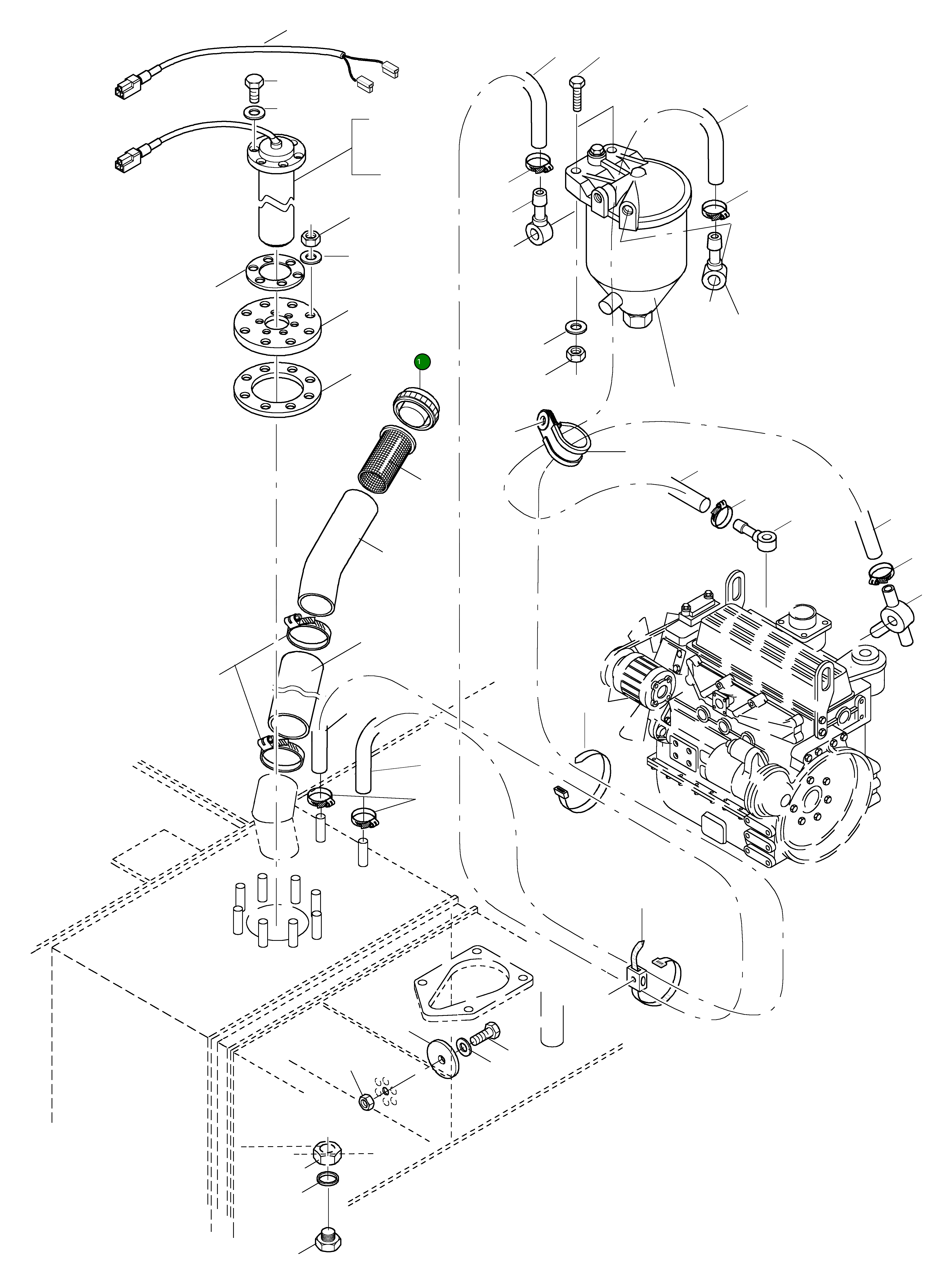 Крышка 42Y-04-H1080  Komatsu