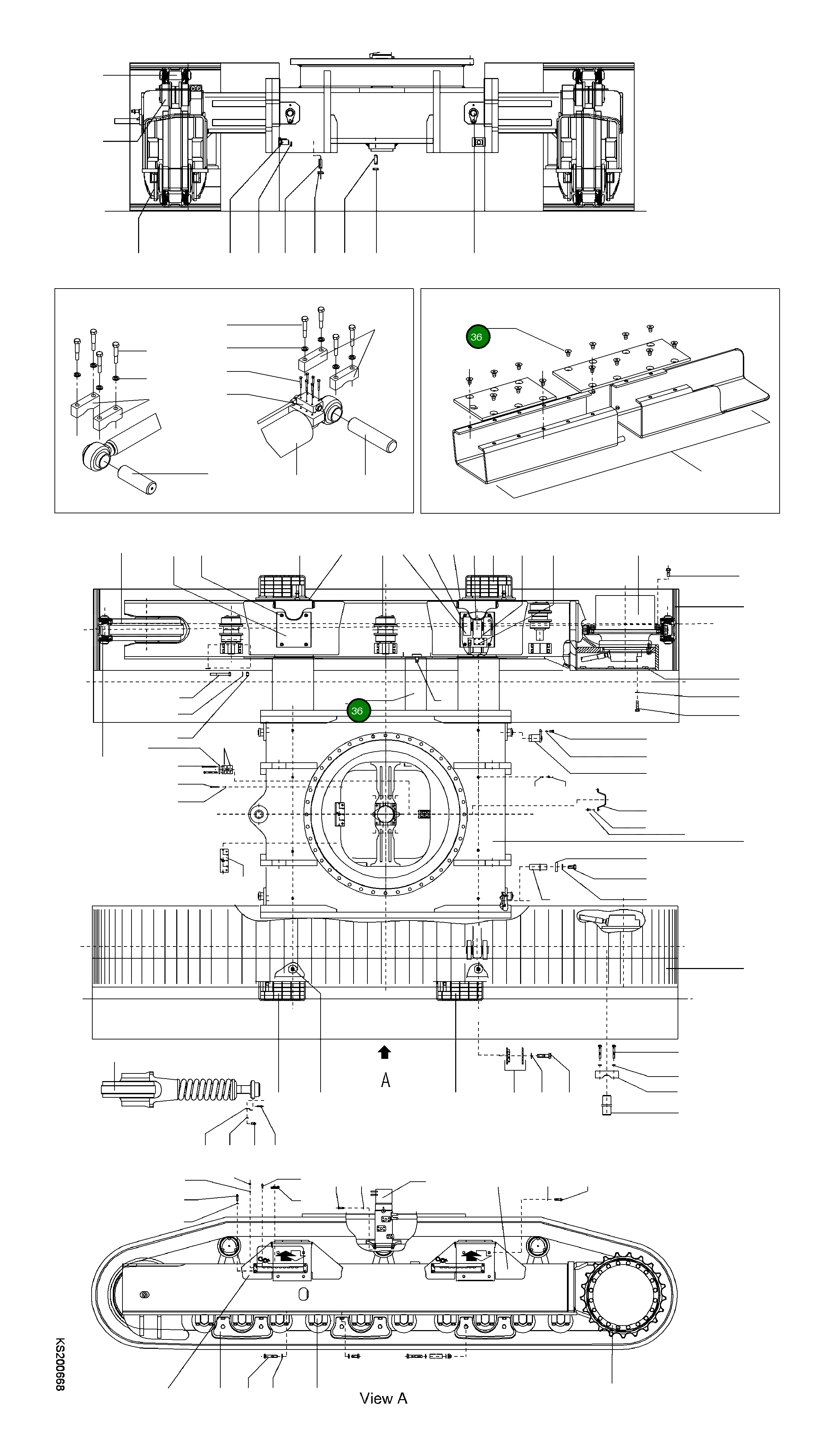 Болт 207-30-KC690 Komatsu
