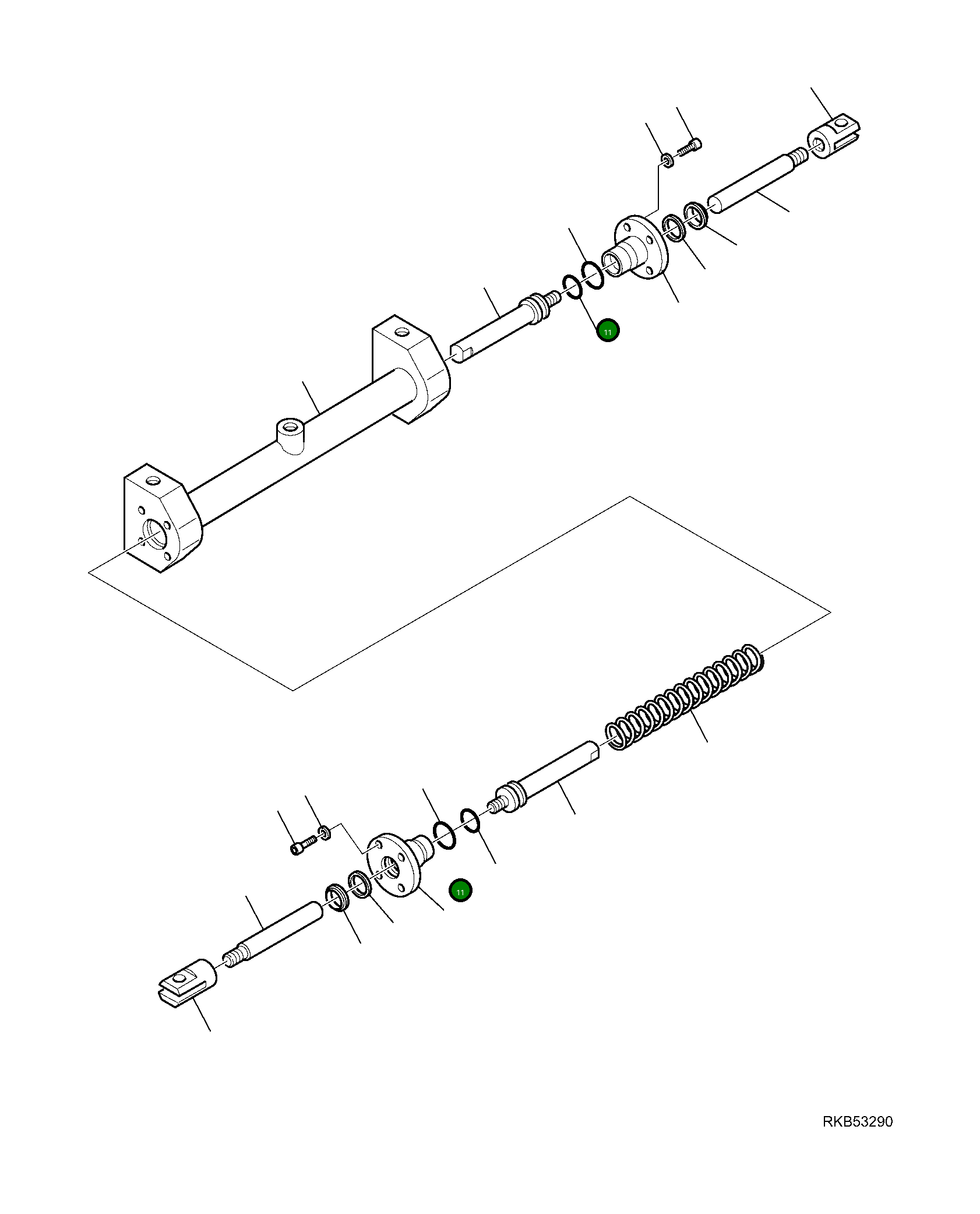 Кольцо уплотнительное (O-Ring) 37B-09-11126 Komatsu
