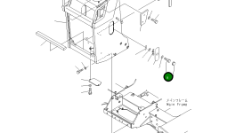 Болт 01012-81235 Komatsu