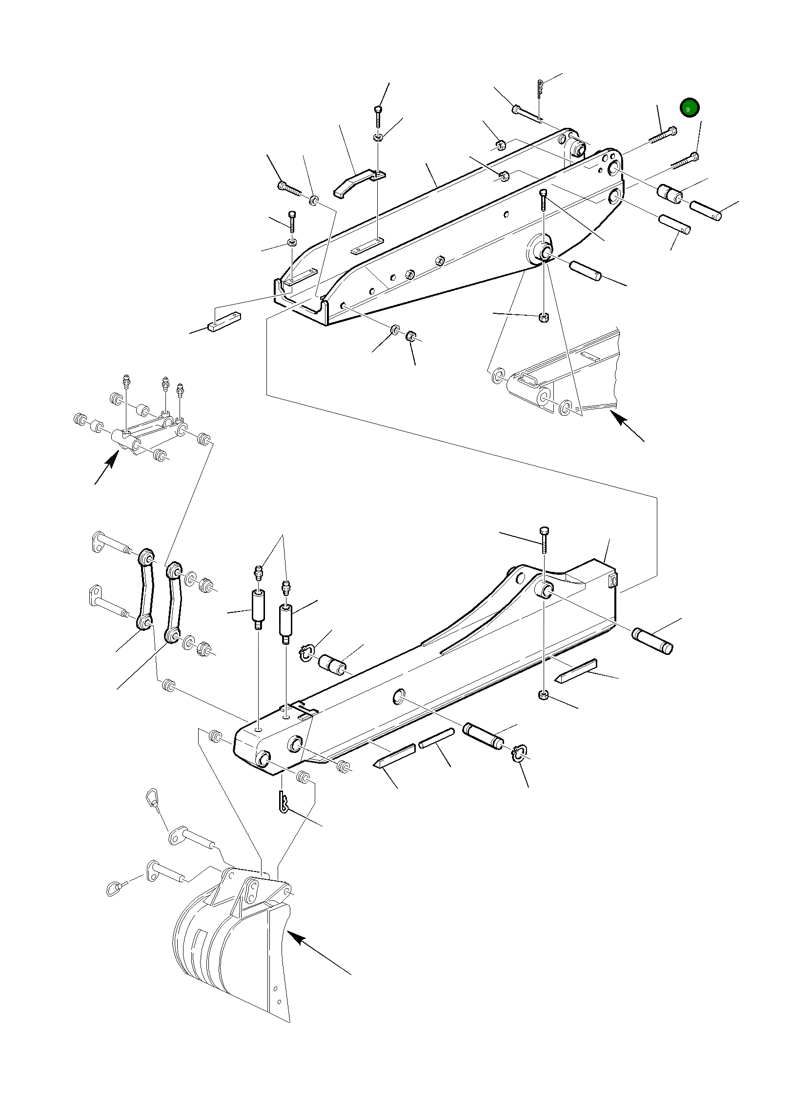Болт 801015568 Komatsu