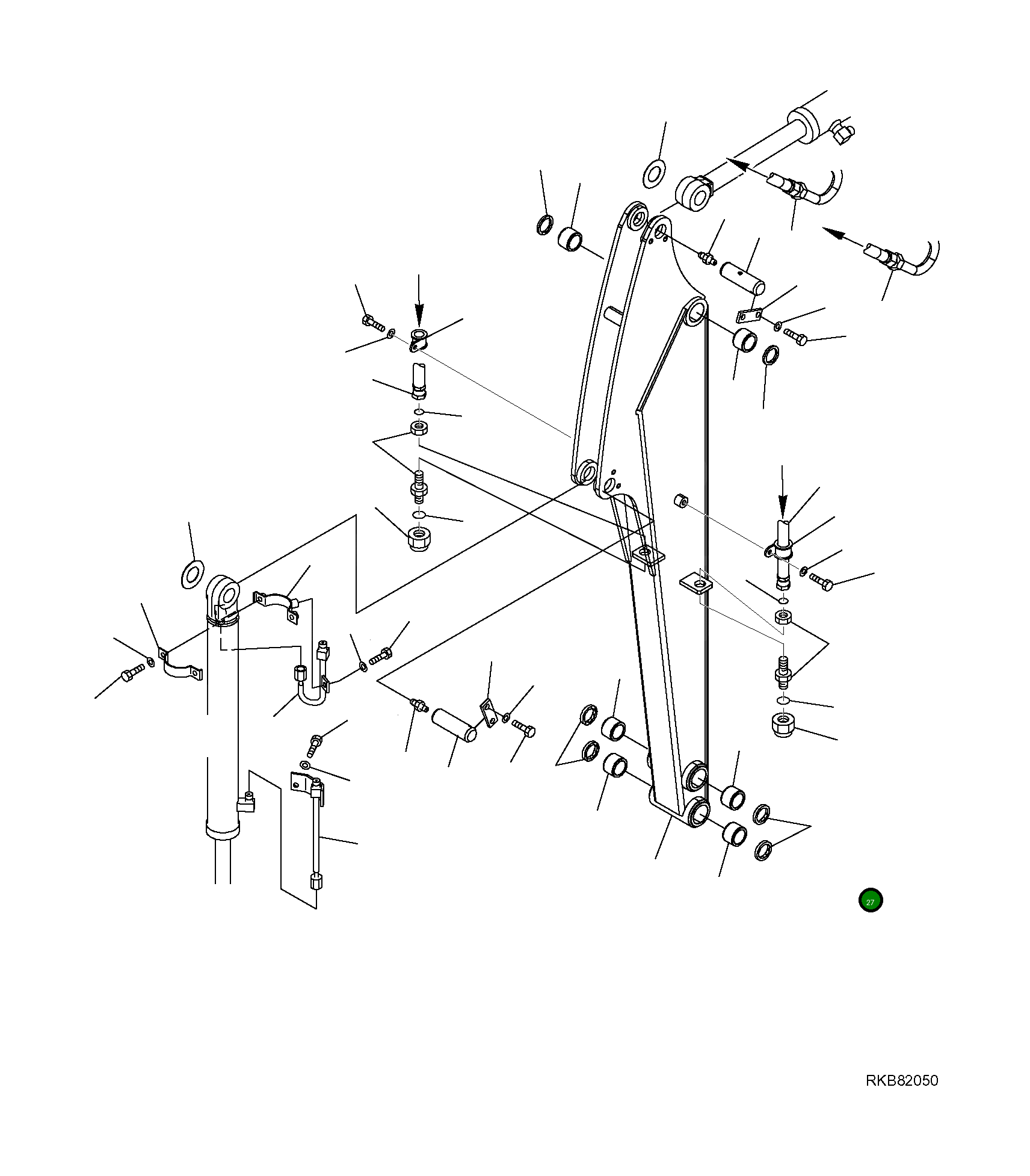 Кольцо уплотнительное (O-Ring) 37B-09-15119 Komatsu